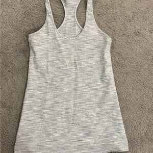 Lululemon Gray compression tank top